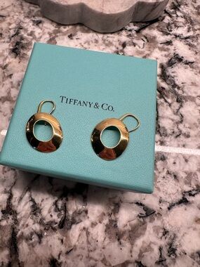 Tiffany & Co. Frank Gehry Morph Earrings yellow gold - Blue Box Included